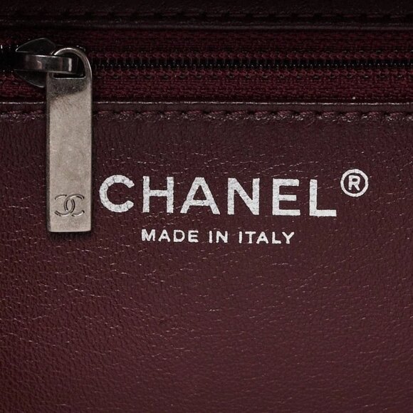 Chanel Dark Grey Quilted Lambskin Leather Trendy CC Bowling Bag - Picture 9 of 12